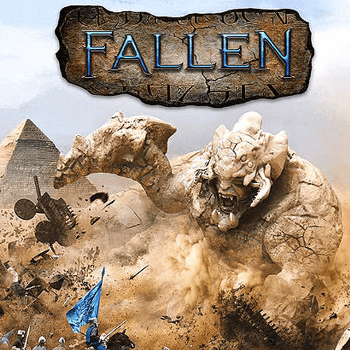 Fallen, Cursed Lands board game box cover