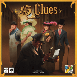 13 Clues board game box cover