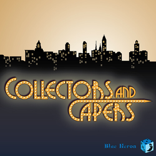 Collectors and Capers board game box cover