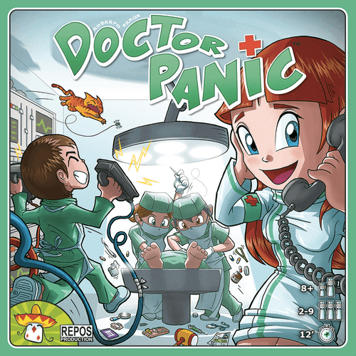 Doctor Panic board game box cover