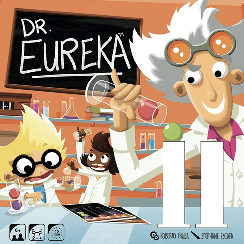 Dr. Eureka board game box cover