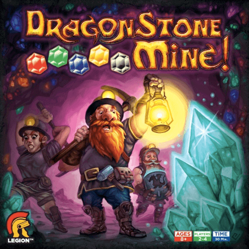 Dragonstone Mine! board game box cover