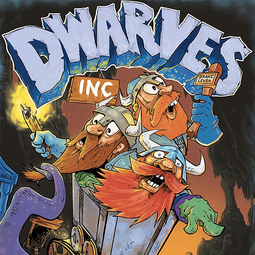 Dwarves Inc. board game box cover