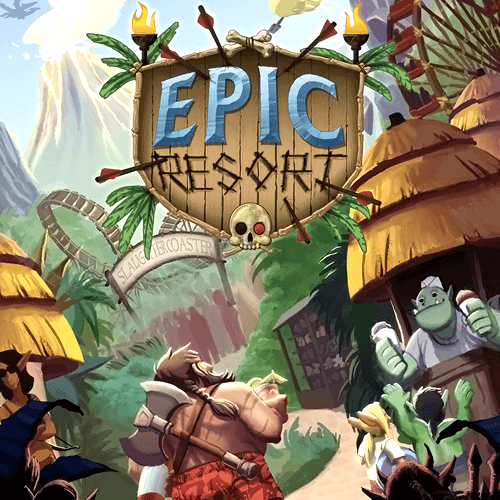 Epic Resort board game box cover