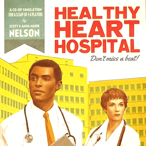 Healthy Heart Hospital board game box cover