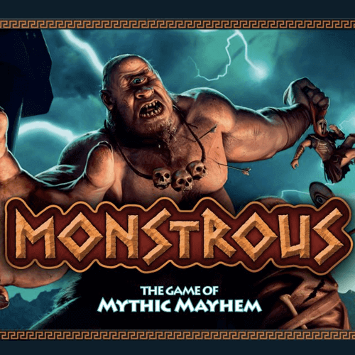 Monstrous board game box cover