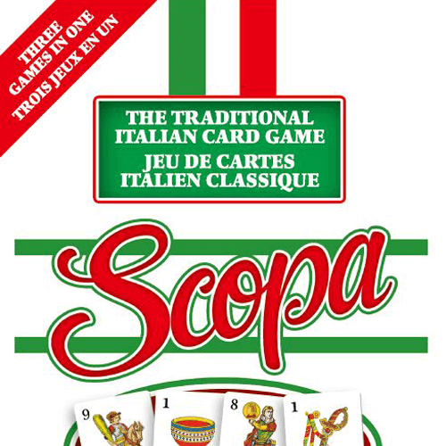 Scopa board game box cover