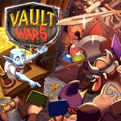 Vault Wars board game artwork